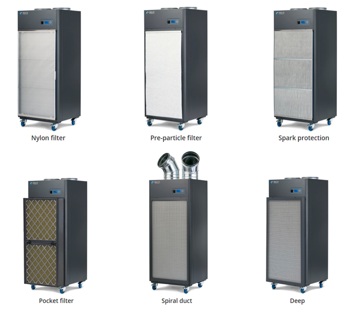 Industrial Environmental HEPA Purifiers