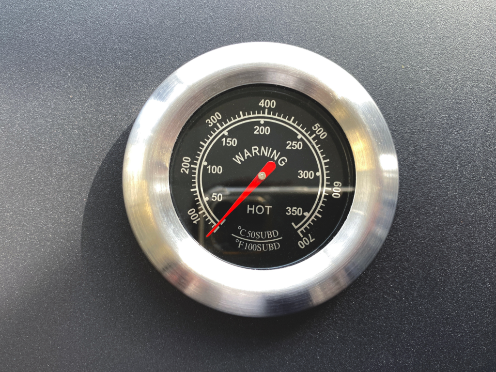 Temperature, humidity, and pressure mapping: thermometer gauge